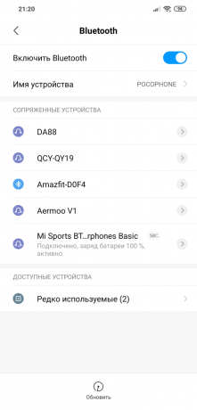 Mi Sports Bluetooth Youth Edition: Listan tillsatt