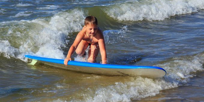 Sevärdheter i Kaliningrad: surfplatser