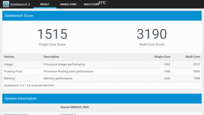 Xiaomi Mi TV Box 3 Förbättrad: Performance