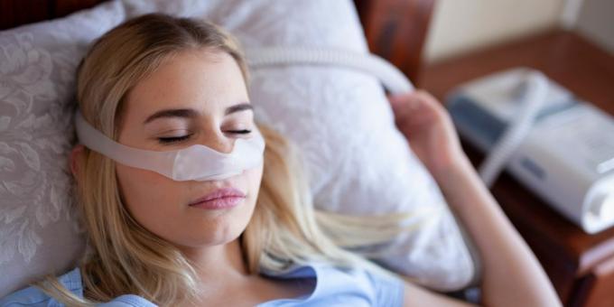 CPAP för behandling av sömnapné