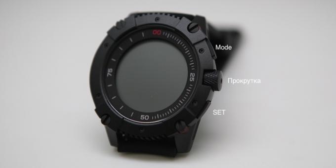 Smartwatch Matrix PowerWatch utan omladdning