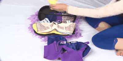 Hur man packa i en resväska: Special Arrangör för underkläder