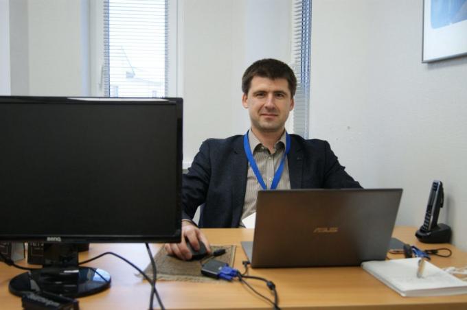 Sergey Ozhegov: arbetsplats