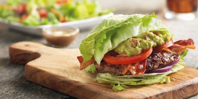 sallad burger