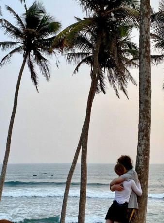 Coronavirus i Sri Lanka: öde strand