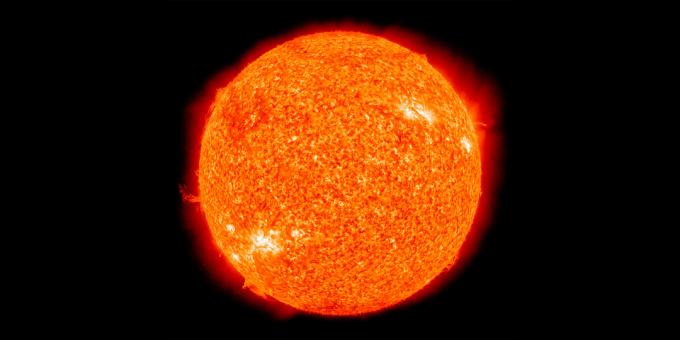 Vetenskapliga fakta: solen värmer oss med gammalt ljus