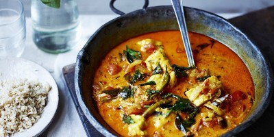 Vad laga till middag: curry av havsfisk