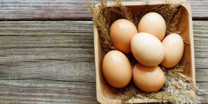 Livsmedel som innehåller jod: ägg