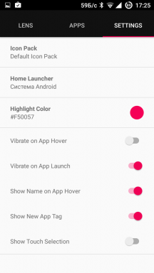 Lens Launcher - en innovativ applikation för snabb lansering av program för Android