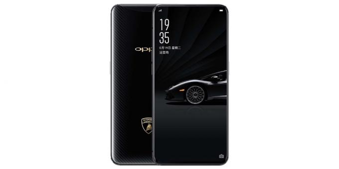 Smartphones OPPO: En version av OPPO Hitta X släpptes i utformningen av sportbil Lamborghini