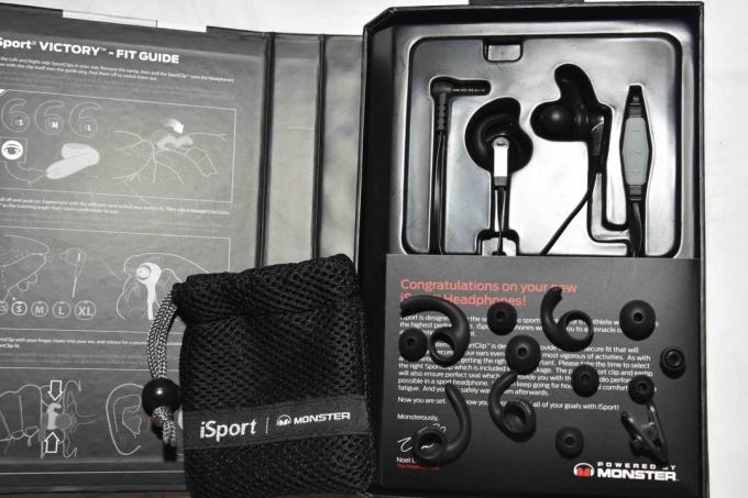 Monster iSport Victory: förpackning