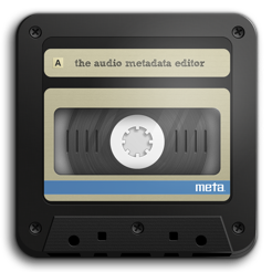 Översikt audiotegov Meta redaktör för OS X