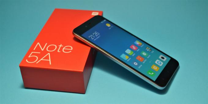 Översikt Xiaomi redmi Note 5a