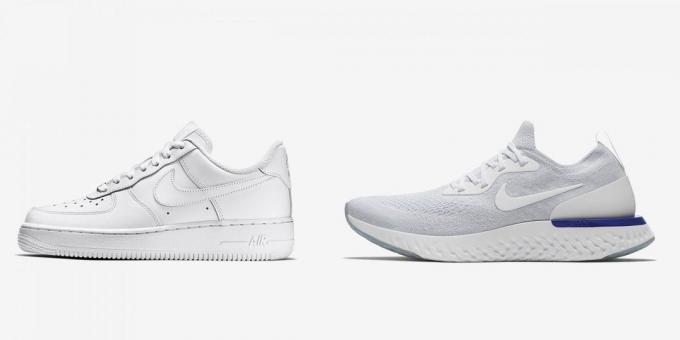 Nya skor: Nike Air Force 1 och Nike Epic React