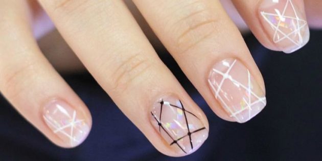 Geometri i nageldesign