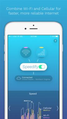 Bilaga Speedify kombinerar Wi-Fi och mobilnät för att påskynda Internet på telefonen