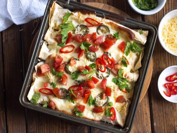 Enchiladas: halvfabrikat