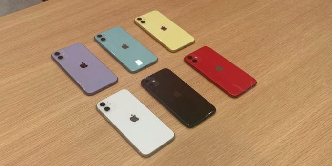 iPhone 11: Färger