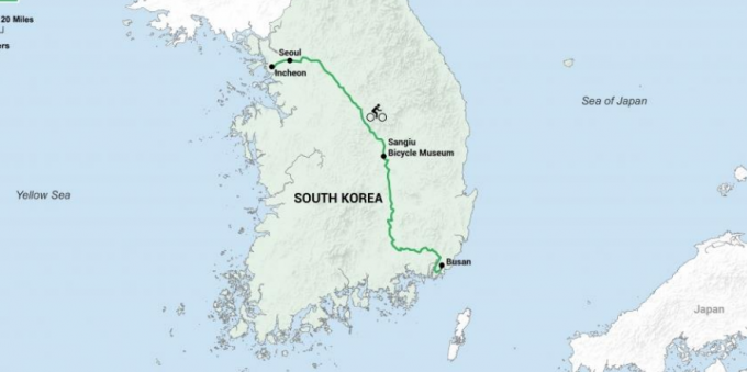 Sevärdheter Sydkorea: reser landet från norr till söder, kan du tur Zelenski Cycle the World