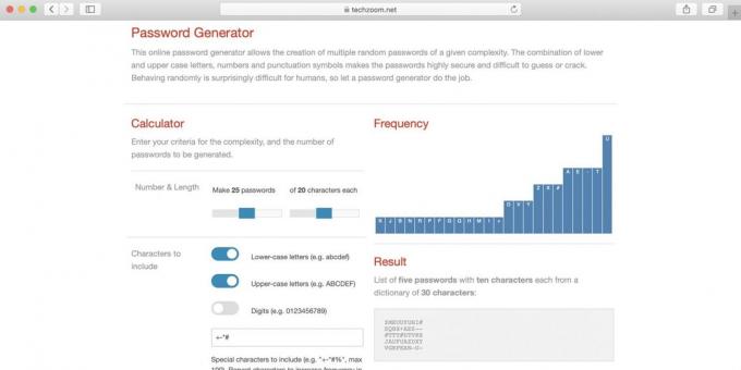 Lösenord Generator TechZoom