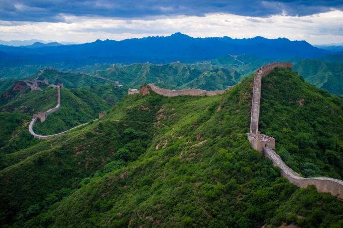 Muren i Kina, Kina