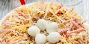 6 recept på Capercaillies Nest-sallad: från klassiker till experiment