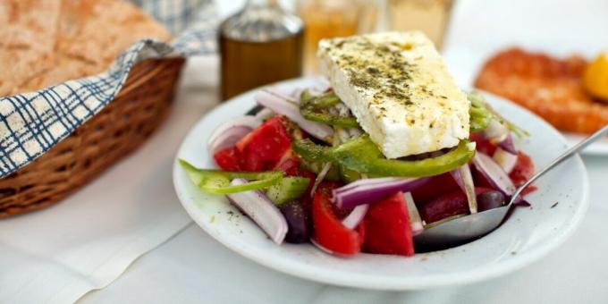 Klassisk grekisk sallad