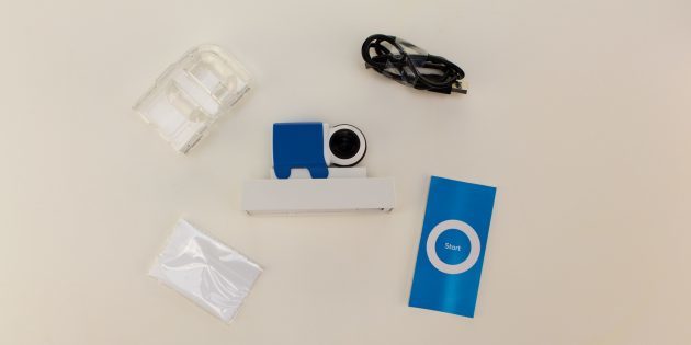 Giroptic iO: Utrustning