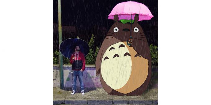 Disney karaktär Totoro