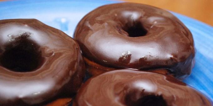Donuts Recept: choklad munkar