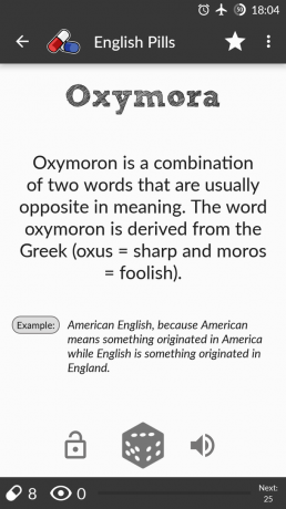 Engelska pills: oxymoron