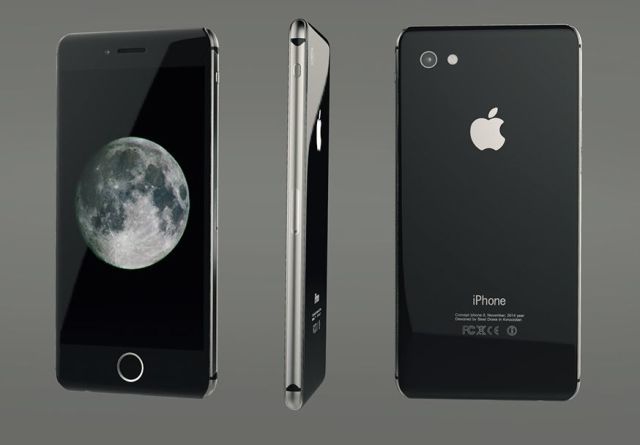 Koncept iPhone 8 hölje