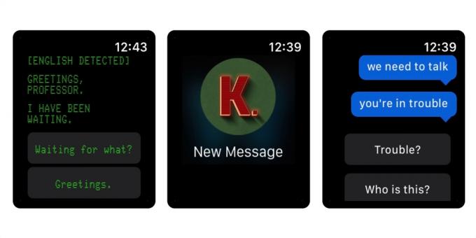 Spel för Apple Watch: Komrad