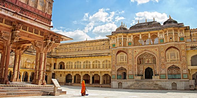 Om att gå i januari: Jaipur, Indien