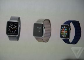 Apple meddelade klockor Watch