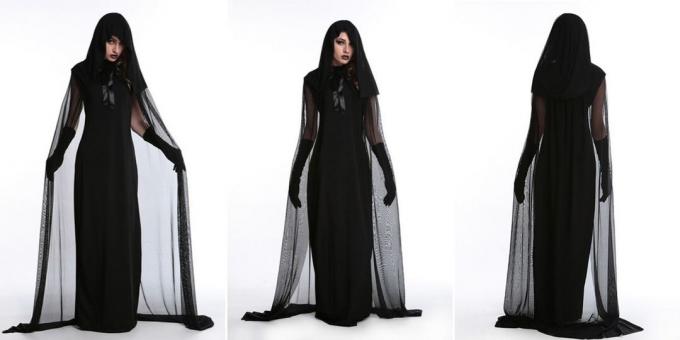 Kostymer för Halloween med AliExpress: vampyr