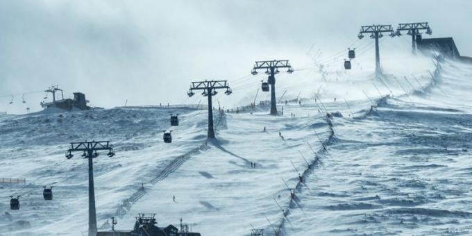 Var kan man åka skidor: Låga Tatra, Slovakien