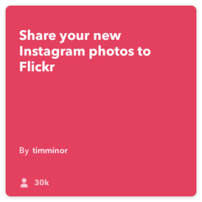 IFTTT av dagen: Hur man spara foton från Instagram