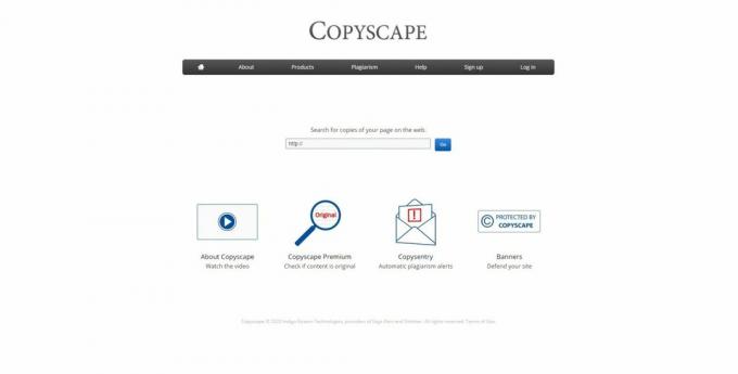 Kontrollera att texten är unik online: Copyscape