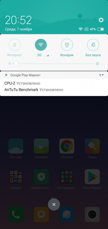 Översikt Xiaomi redmi Not 6 Pro: Notifications