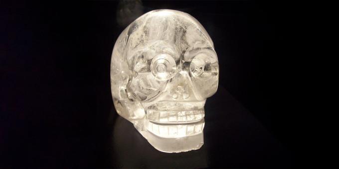 Forntida civilisationers teknik: Crystal Skull på Quai Branly Museum, Paris