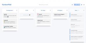 KanbanMail - en enkel webbapplikation för att effektivt hantera e-post