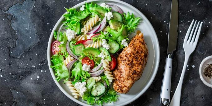 Saftiga kycklingbröst bakade i ugnen med paprika