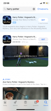 Sök Harry Potter: Wizards Unite i App Store
