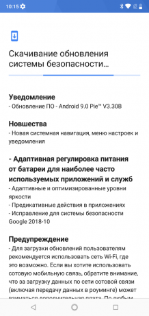 Översyn av Nokia 6,1 Plus: Uppdateringar