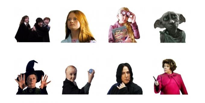 Klistermärken: Harry Potter