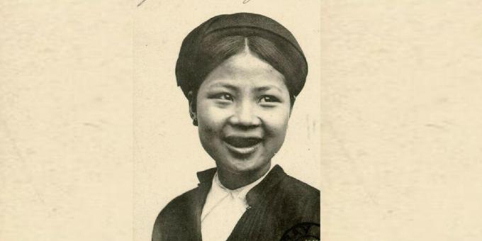 Kosmetikens historia: En vietnamesisk kvinna med svarta tänder, 1908.