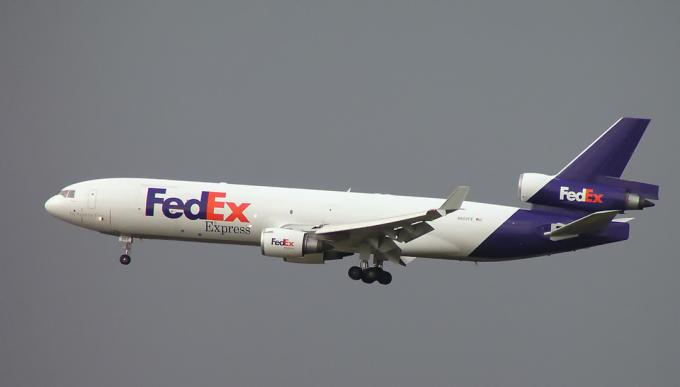 Cargo McDonnell Douglas MD-11F, som används FedEx