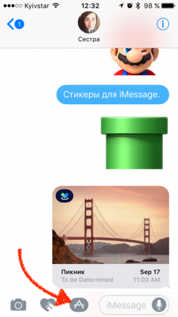 Hur man installerar program i iMessage