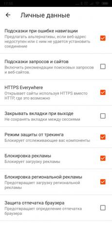 Private Browser för Android: Brave Browser